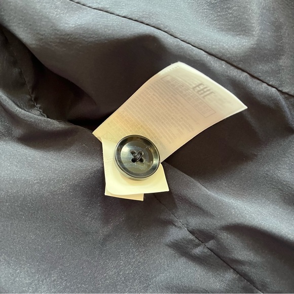 BANANA REPUBLIC Linen Blend Blazer, Denim Blue, Size 12 - Picture 13 of 13